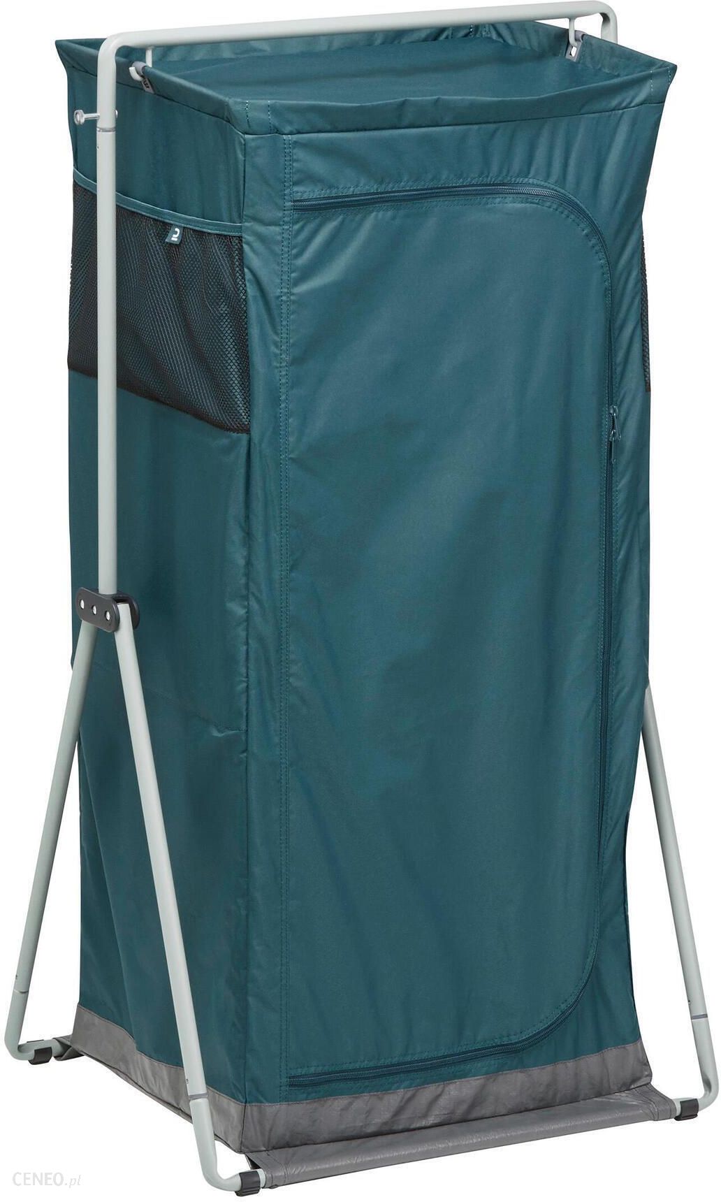 i-quechua-szafa-kempingowa-skladana-basic-niebieski-turkusowy